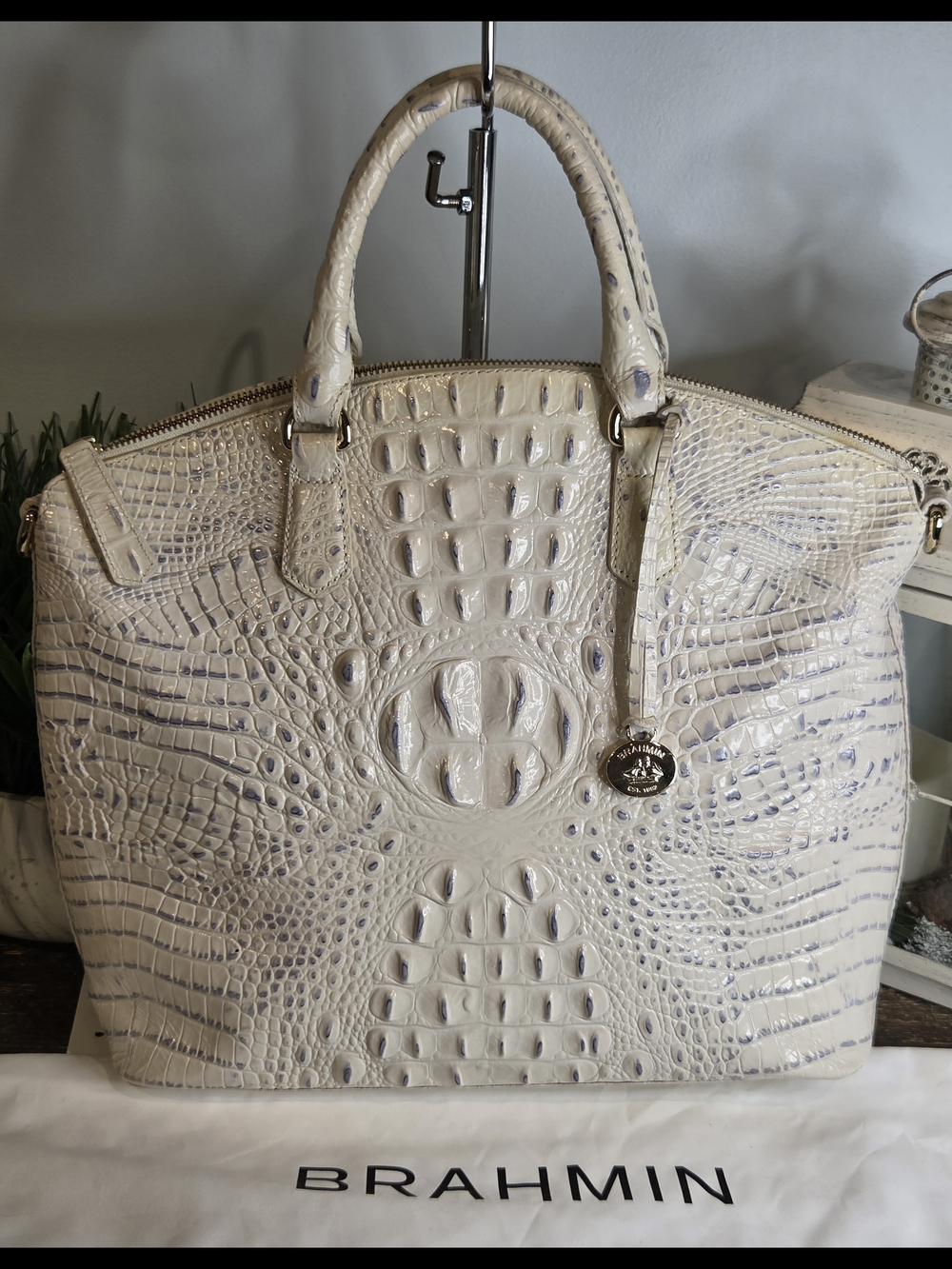 Brahmin Melbourne Collection Large Duxbury Satchel